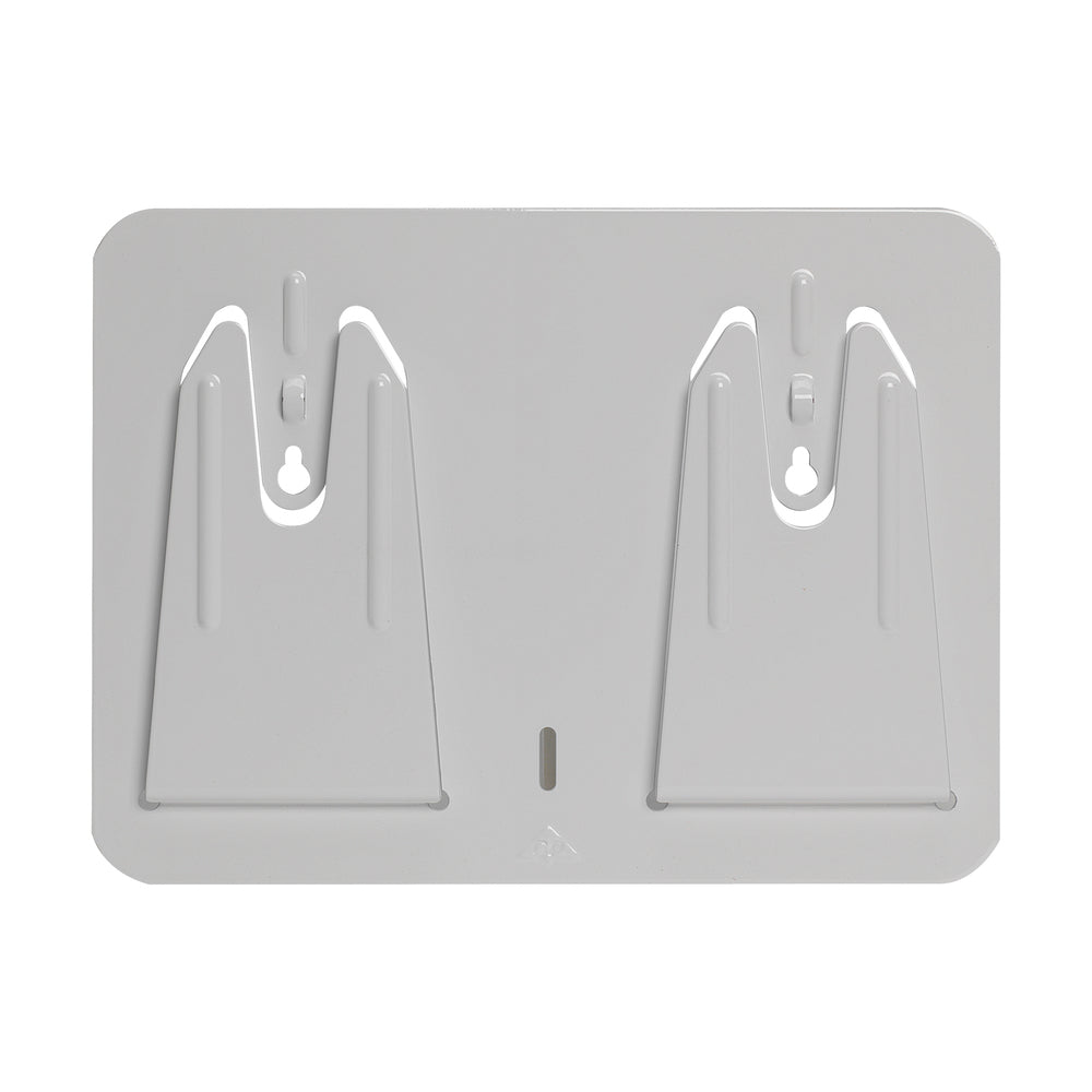 לוח הרכבה של תיבת מתקן מגבים MULTIPLATE® מאת GP PRO (ג'ורג'יה פסיפיק), לבן, צלחת הרכבה אחת
