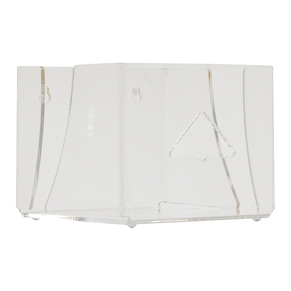 מתקן מגבים וקפל 1/4 של VISTA™ מבית GP PRO (ג'ורג'יה פסיפיק), שקוף, 6 מכשירים לכל מארז