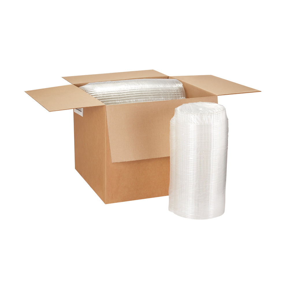 מכסי פלסטיק בינוניים לצלחות DIXIE ULTRA® מבית GP PRO (ג'ורג'יה פסיפיק), שקופים, 252 מכסים לכל מארז
