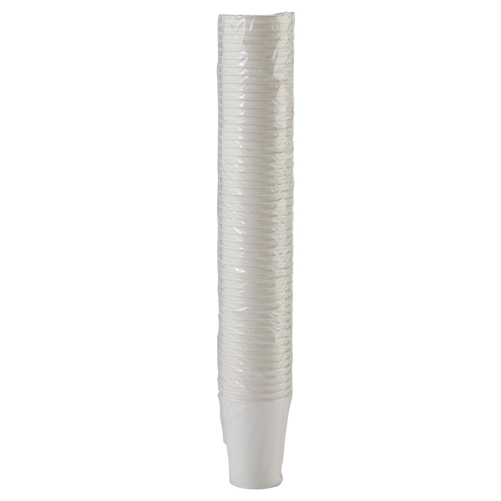 כוסות קפה חם מנייר מבודד DIXIE® PERFECTOUCH® 12 OZ מבית GP PRO (ג'ורג'יה פסיפיק), מתאימות למכסים גדולים, לבן, 1,000 כוסות לכל מארז
