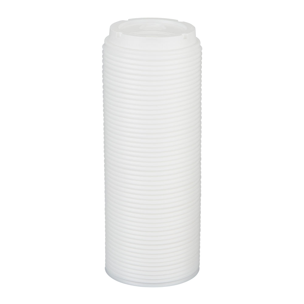 מכסי כוס חמה מפלסטיק DIXIE® DOME מבית GP PRO (ג'ורג'יה-פסיפיק), גדולים, לבנים, 500 מכסים לכל מארז