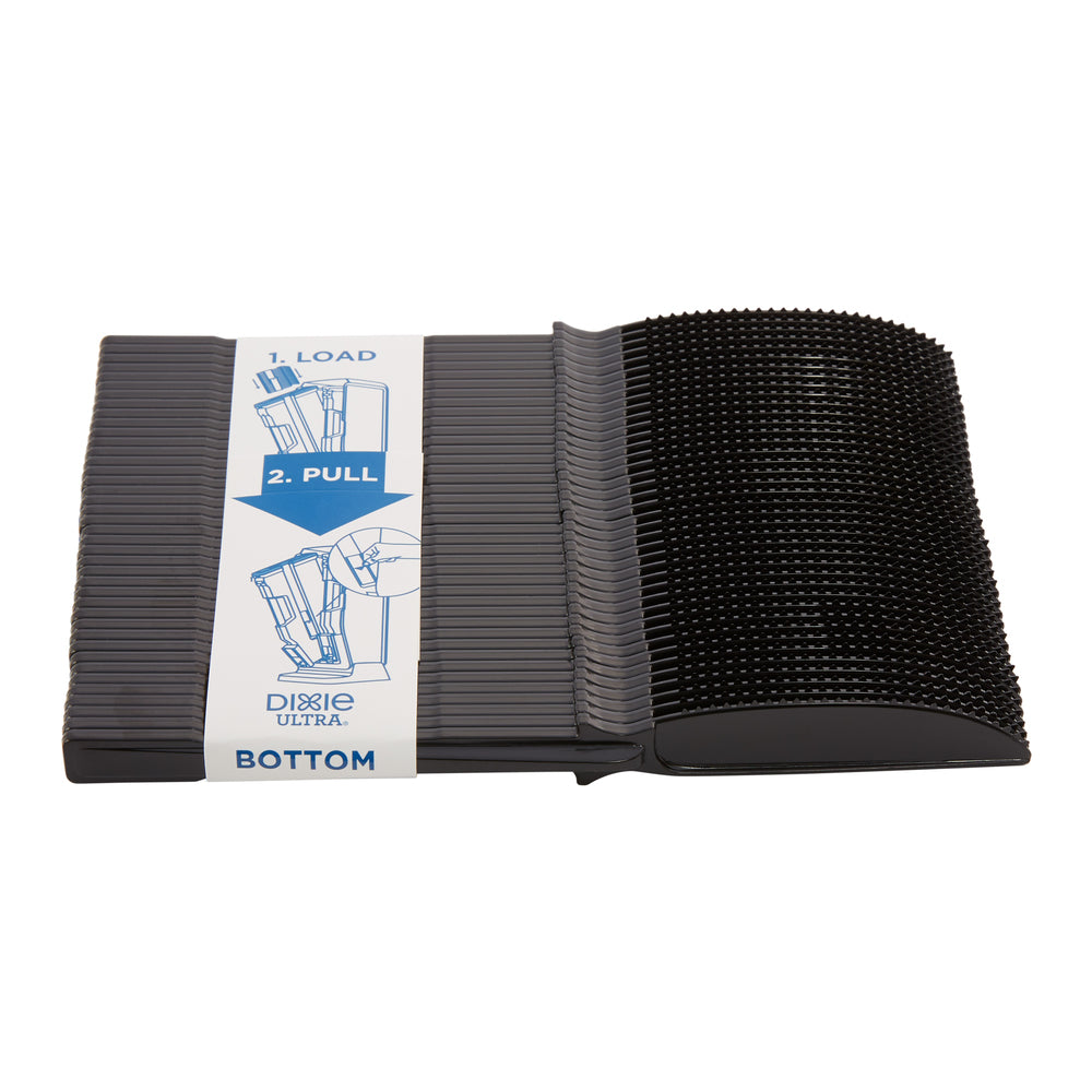 מילוי סכין מפלסטיק קשיח למתקן GP PRO DIXIE ULTRA® SMARTSTOCK® SERIES-T, שחור, 960 סכינים לכל מארז