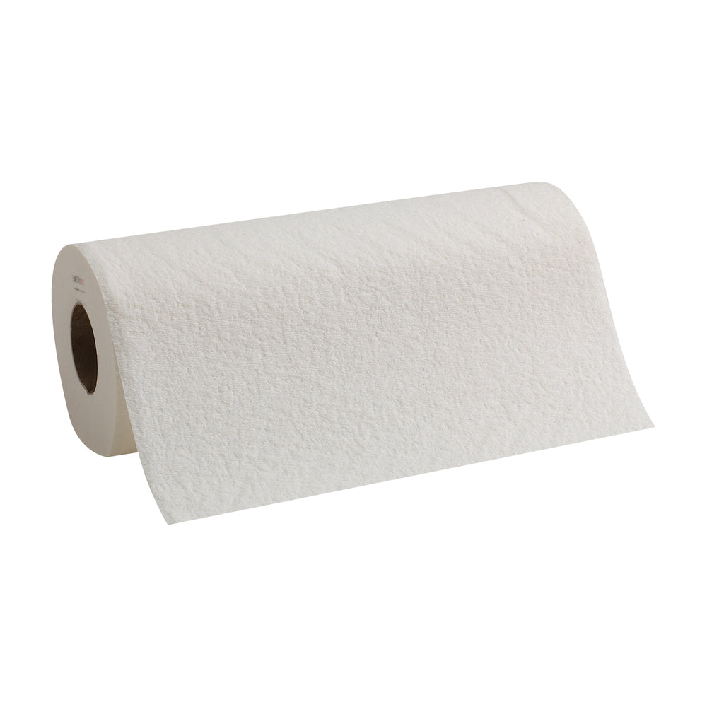 מגבות ניקוי חד פעמיות BRAWNY® PROFESSIONAL D300 מבית GP PRO (ג'ורג'יה פסיפיק), מגבת גליל מחוררת, לבן, (20 גלילים של 216.54 מטר סהכ 4330.70 מטר) 1680 מגבות למארז