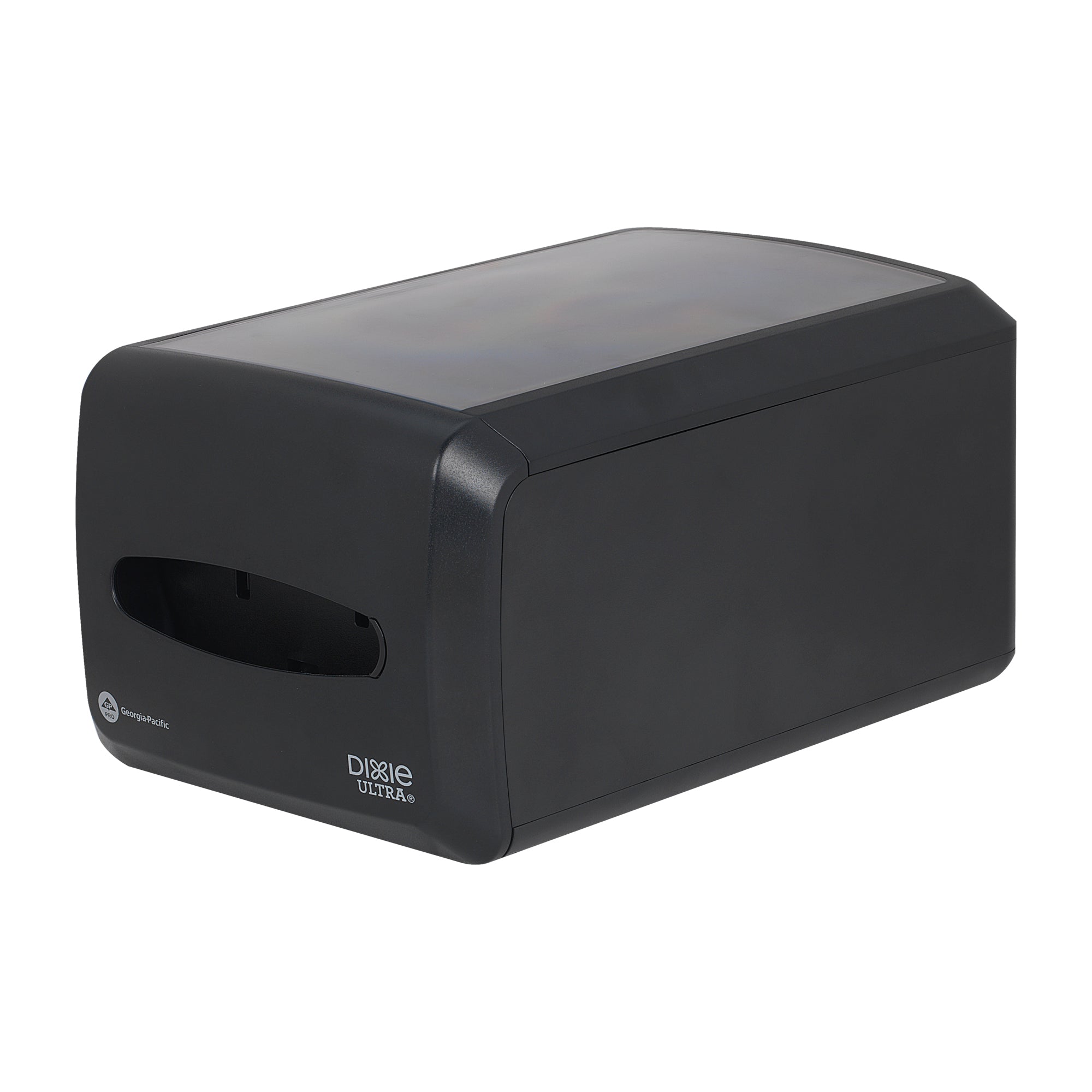 מתקן מפיות משולב למשטח של DIXIE ULTRA® מאת GP PRO (ג'ורג'יה-פסיפיק), שחור, מחזיק 500 מפיות, מתקן אחד