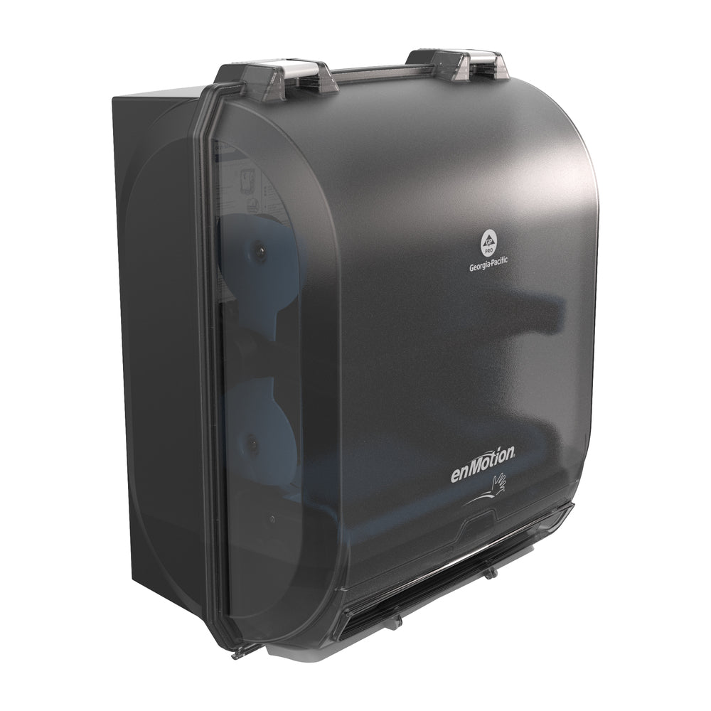 מתקן מגבות נייר עמיד במים אוטומטי ללא מגע ENMOTION® 10 מבית GP PRO (ג'ורג'יה פסיפיק), כחול כהה