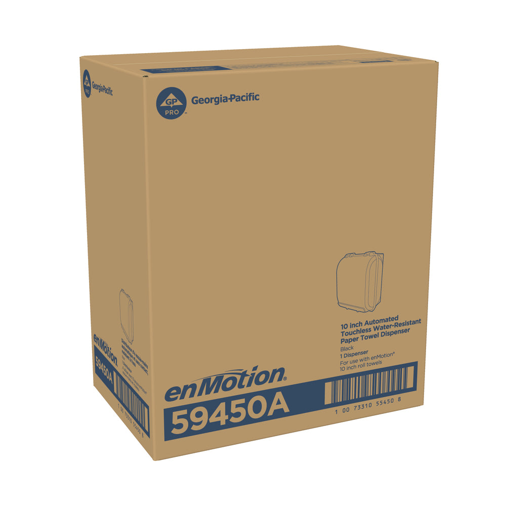מתקן מגבות נייר עמיד במים אוטומטי ללא מגע ENMOTION® 10 מבית GP PRO (ג'ורג'יה פסיפיק), כחול כהה