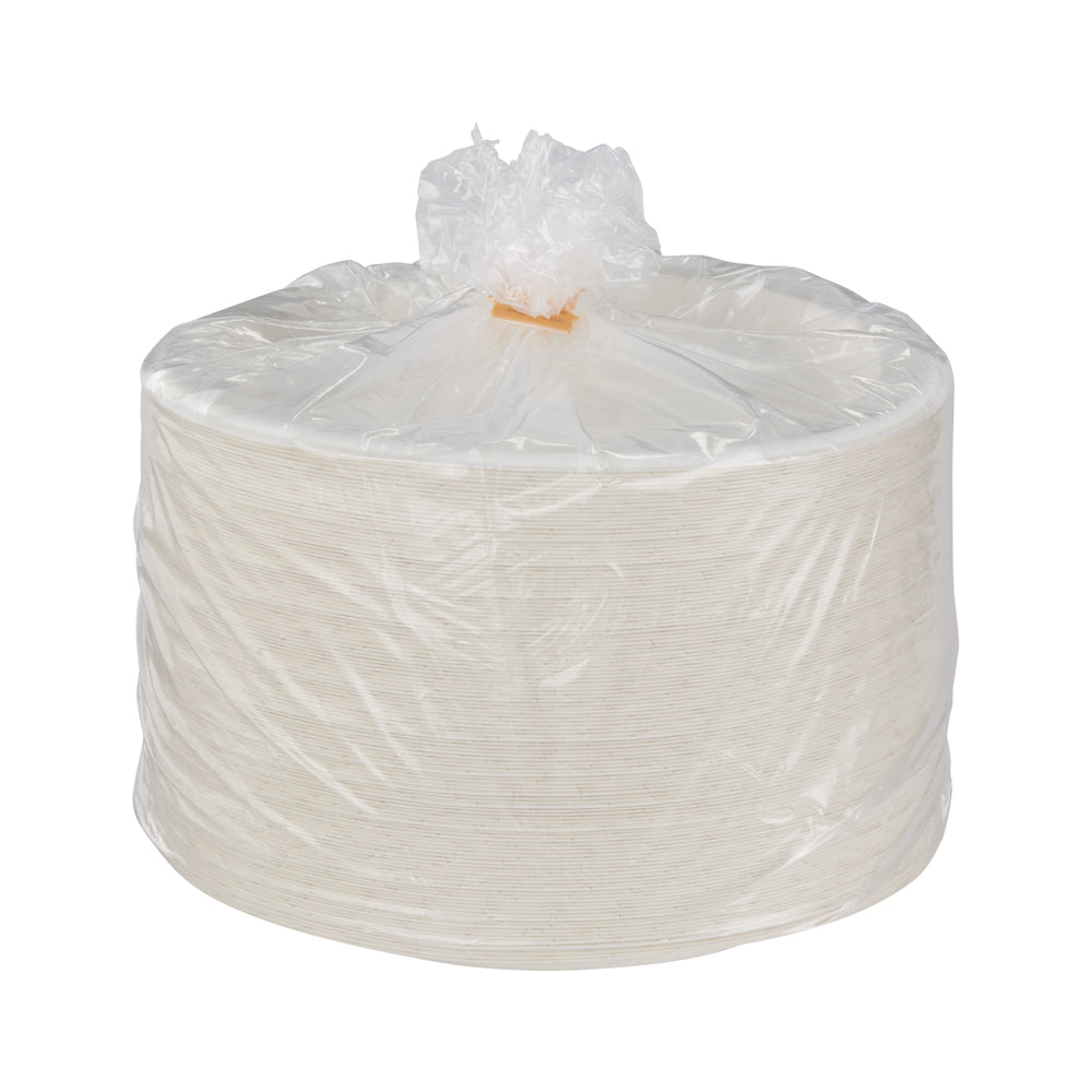 צלחות נייר עבות במיוחד (IN 8 1/2) מסדרת DIXIE ULTRA® מבית GP PRO (ג'ורג'יה-פסיפיק), לבן, (4 חבילות של 125 צלחות סהכ 500 צלחות)