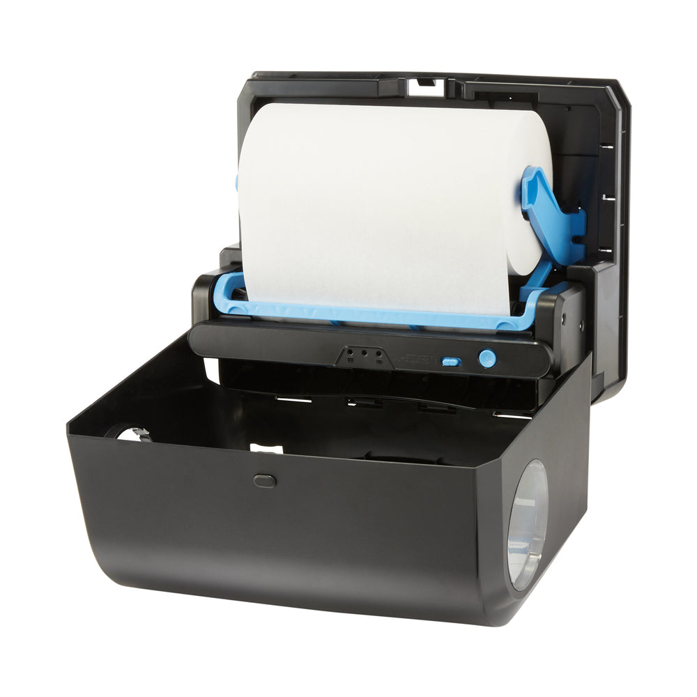 מתקן מגבות נייר אוטומטי ללא מגע, שחור 9 אינץ' מסדרת Pacific Blue Ultra™ Mini מבית GP PRO