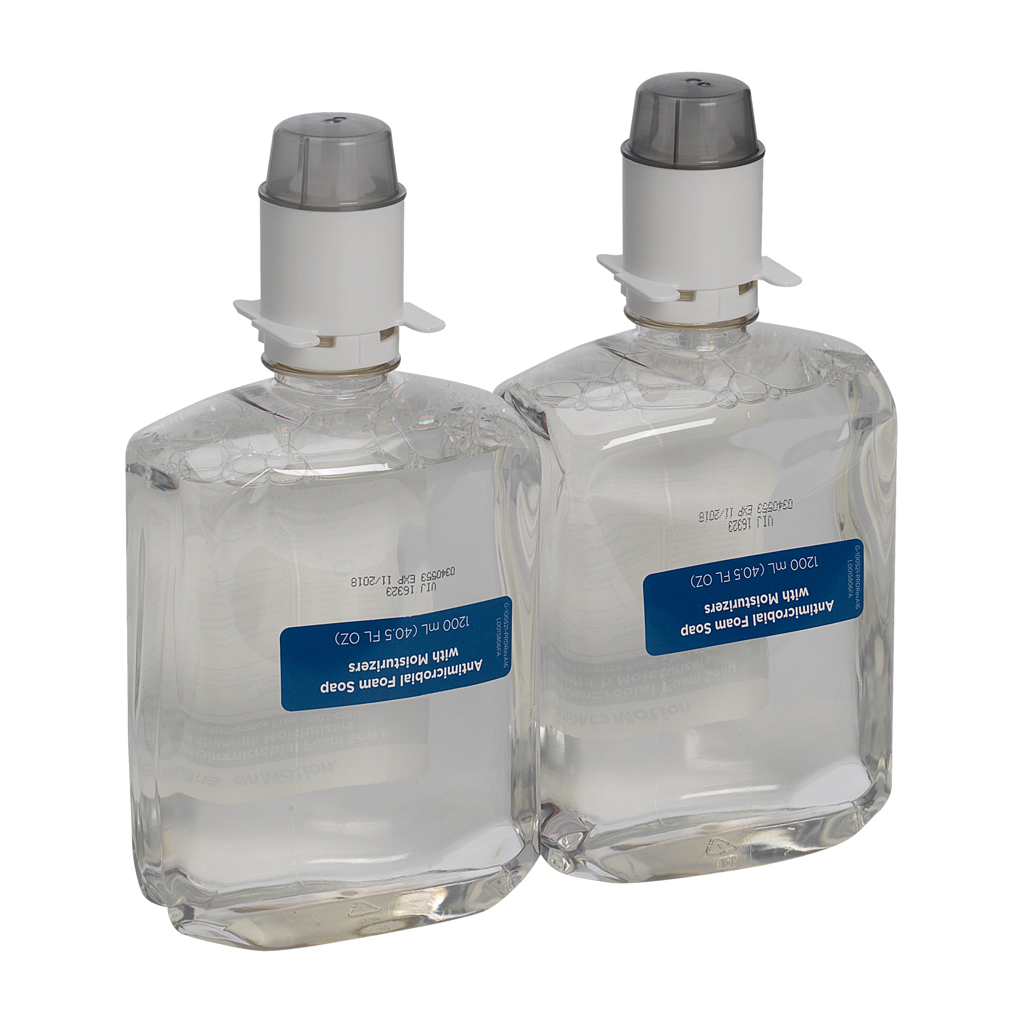 סבון קצף אנטי-מיקרוביאלי בתוספת קרם לחות ENMOTION® GEN2 מבית GP PRO, נטול צבע וריח, (2 בקבוקים של 1,200 mL סהכ 2,400 mL), 6,000 שימושים