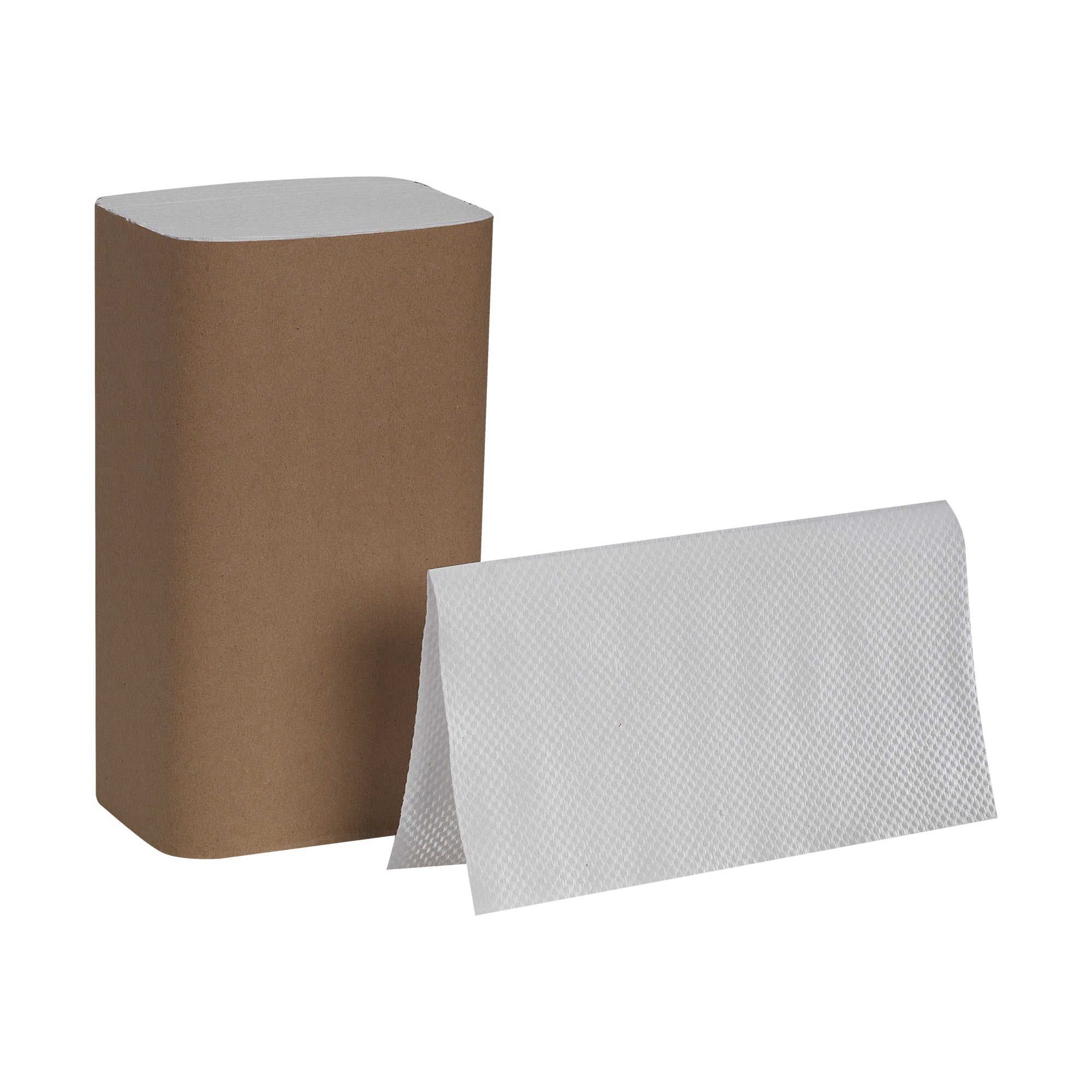 מגבות נייר ממוחזרות PACIFIC BLUE BASIC™ מקופלות, לבן, (16 חבילות של 250 גליונות סהכ 4000 גליונות)