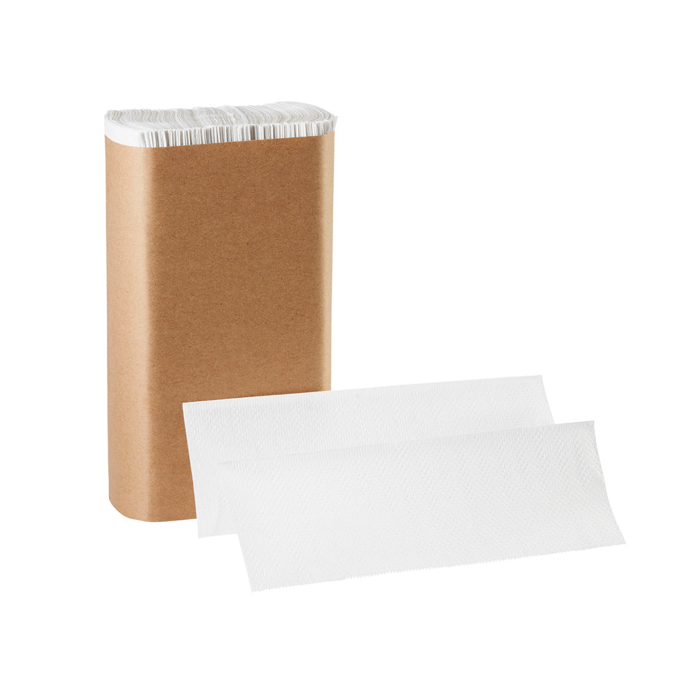PACIFIC BLUE BASIC™ מגבת נייר ממוחזרת מרובת שכבות מבית GP PRO (ג'ורג'יה פסיפיק), לבן, מארז 4,000 מגבות/