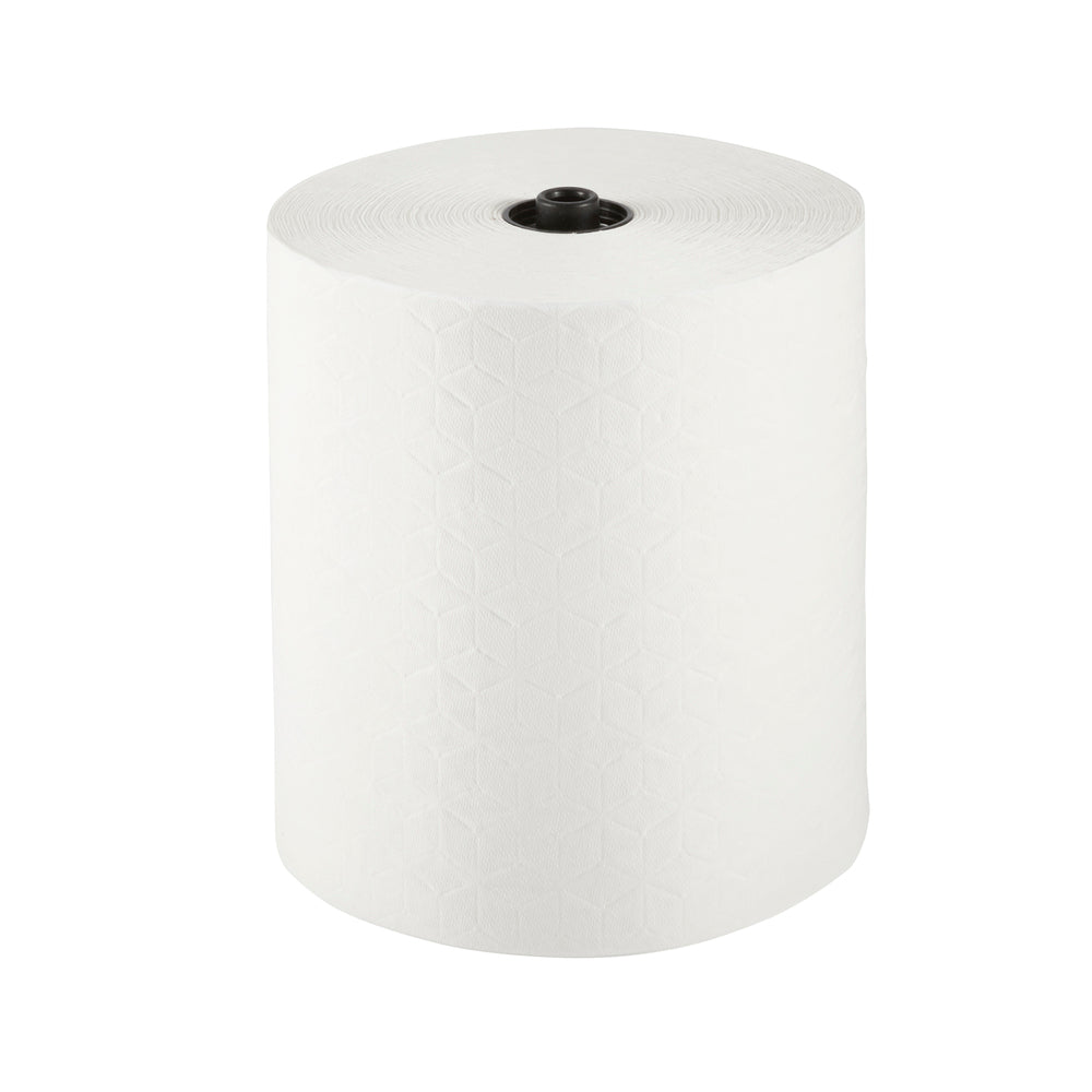 גלילי מגבות נייר פרימיום ENMOTION® 8 מבית GP PRO (ג'ורג'יה פסיפיק), לבן, (6 גלילים של 129.54 מטר סהכ 777.24 מטר)