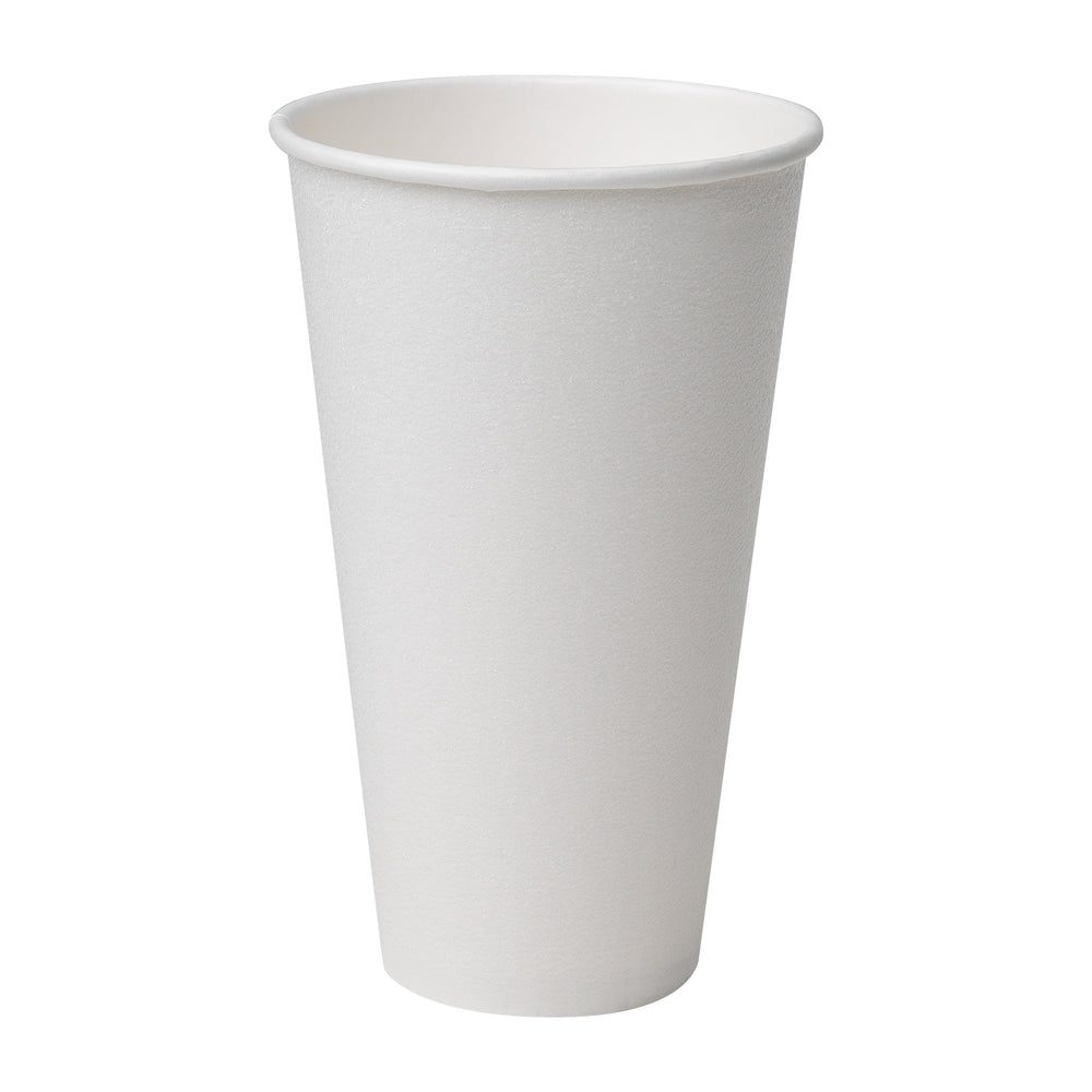 כוסות קפה חם מנייר מבודד DIXIE® PERFECTOUCH® 16 OZ מבית GP PRO (ג'ורג'יה פסיפיק), מתאימות למכסים גדולים, לבן, 1,000 כוסות לכל מארז